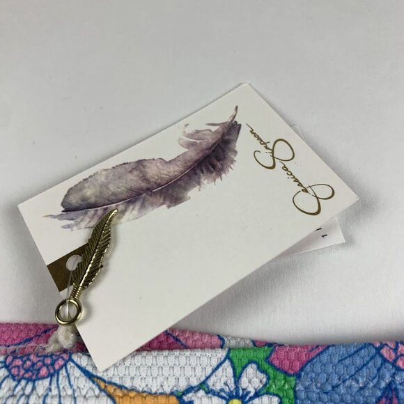 Jessica Simpson Crazy Daisy Shirred-Side Hipster Bikini Bottom Women Large Multi - Picture 2 of 7